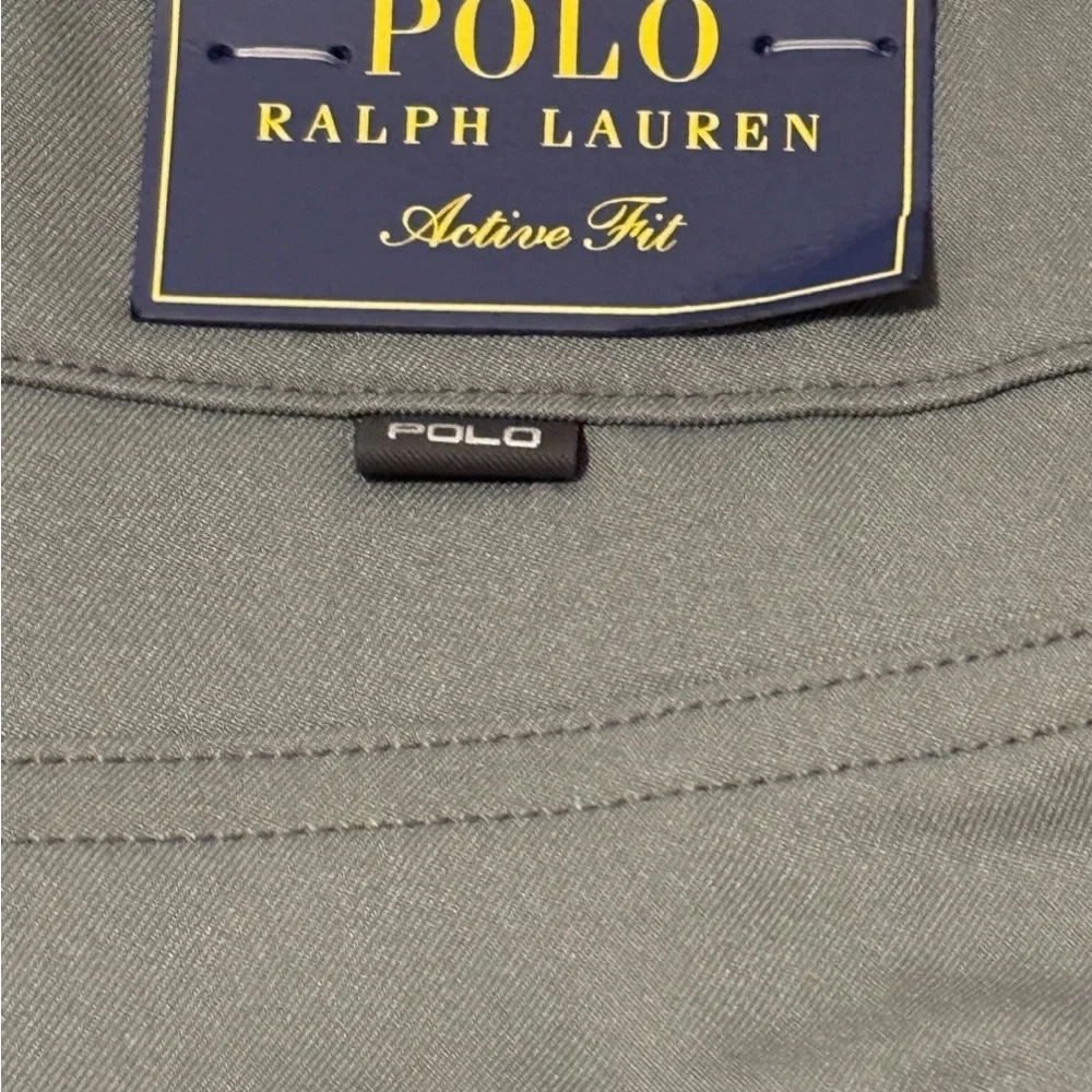 Polo Ralph Lauren Active Fit Performance Pants Wicking‎ Dark Sage Grey NWT $148